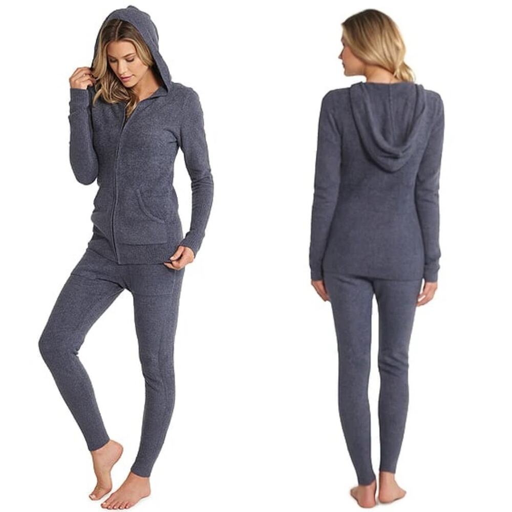 Barefoot Dreams Purple CozyChic Lite Hoodie